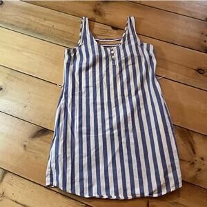 Lark & Wolff Anthropologie? Women's striped mini dress. Blue.White Size Small.